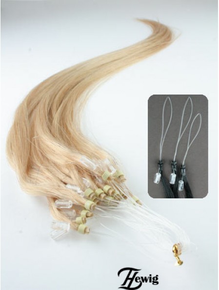 Ideal Blonde Straight Micro Loop Ring Haarverlängerungen