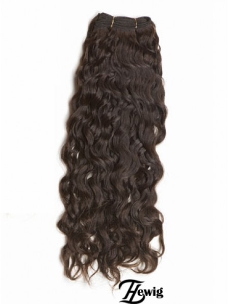 Curly Remy Human Hair Brown Neue Schussverlängerungen