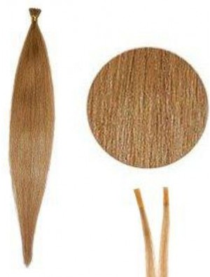 Blonde Straight Stick / I Tip Haarverlängerungen