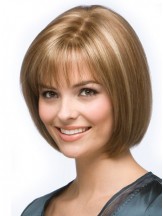 Blonde Bob Perücke Kinn Länge Synthetische