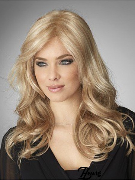 18 Zoll Spitze Front Remy Mensch lange blonde Perücke Menschenhaar