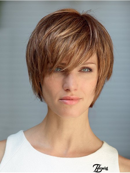 Frauen Bob Perücken Kinn Länge Straight Style Bobs Cut