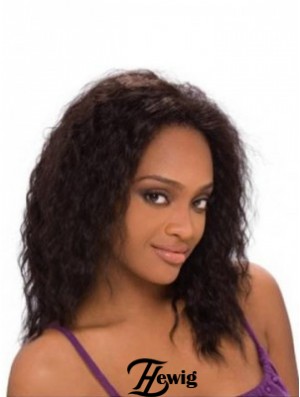 Afroamerikaner Haarausfall mit Spitze Front Remy Human Auburn Farbe