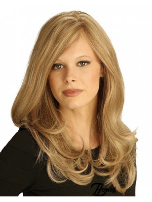 With Bangs Long Blonde Wavy New Petite Wigs