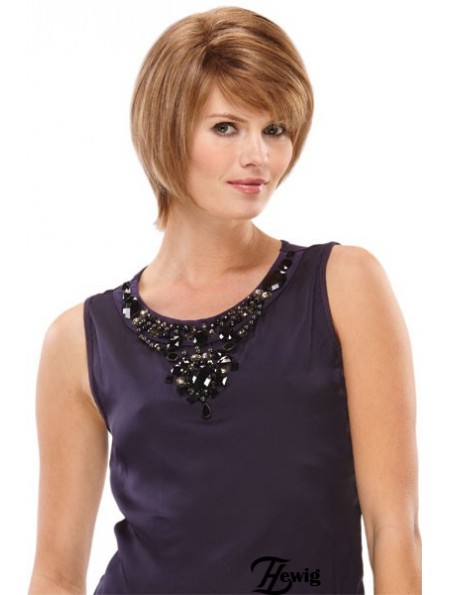 Bobs Short Auburn Straight No-Fuss Petite Perücken