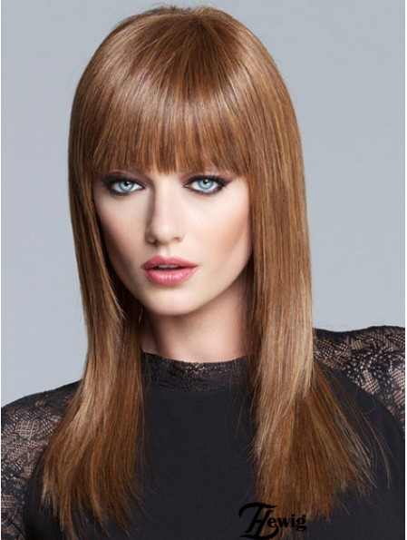 Yaki mit Pony Long Brown Fabulous Lace Front Perücken