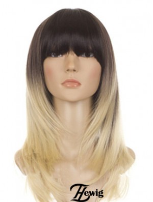 Beautiful 18 inch Shoulder Length Straight Wigs For Black Women
