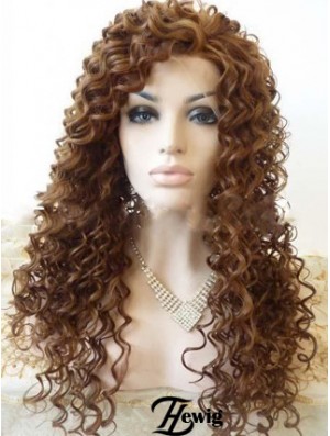 18 Zoll Brown Lace Front Perücken für schwarze Frauen