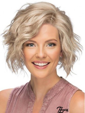 Lace Front Short Blonde Curly Erschwingliche Classic Perücken