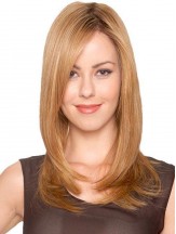 Synthetische Freche Lange blonde 