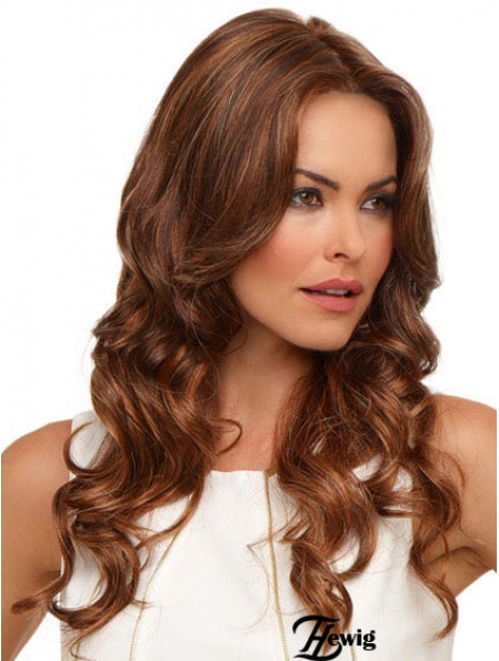 Wellig ohne Pony Lange Auburn Fabulous Lace Front Perücken