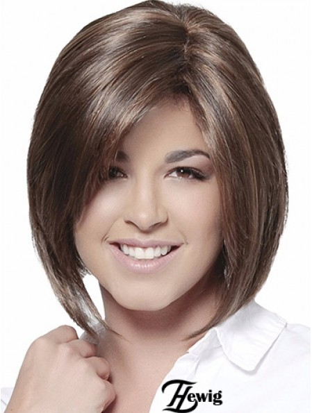 Bobs Brown Straight Chin Länge 10  inchHigh Quality Medium Perücken