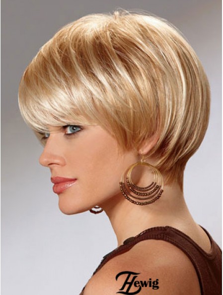 Kurze Bob Perücken für Frauen mit Capless Straight Style Short Length