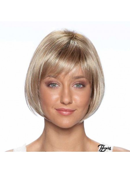 9 Zoll Best Straight Bobs Blonde Kurze Perücken