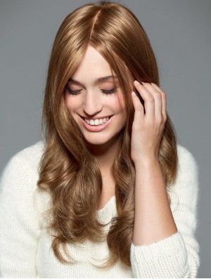 Blonde Perücke Mit Capless Synthetic Wavy Style Long Length