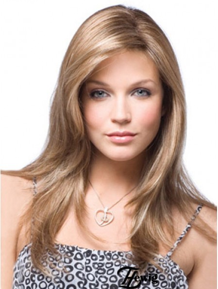 Kaufen Sie Perücken online UK Blonde Long Straight Capless