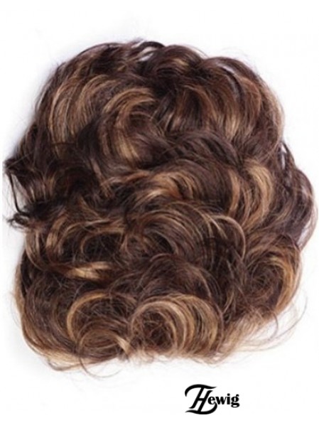 Gute Auburn Curly Remy Echthaarspange in Haarteilen